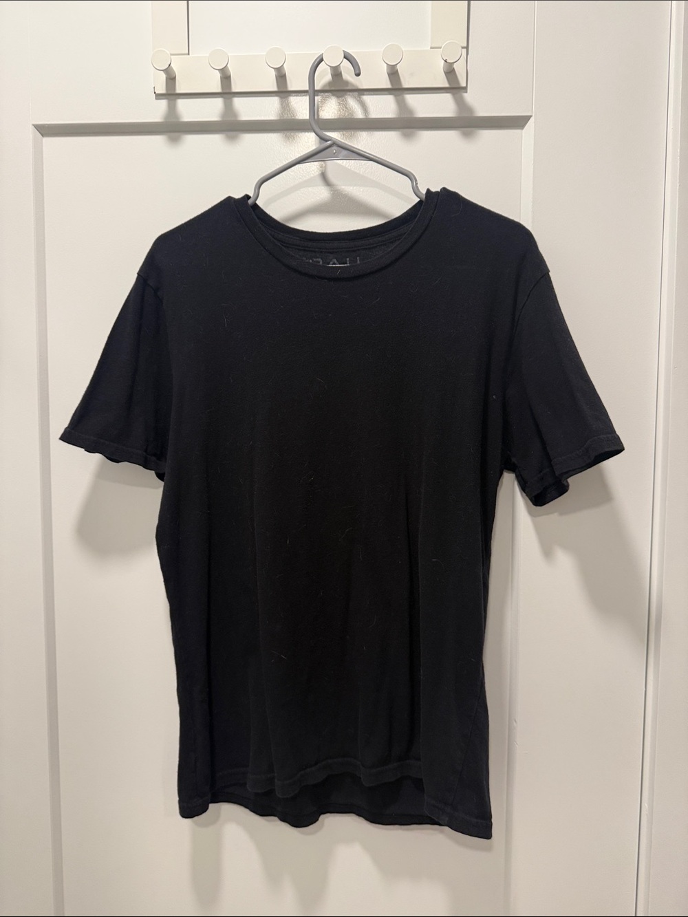 Rails Men's Black Crewneck Short Sleeve Tee